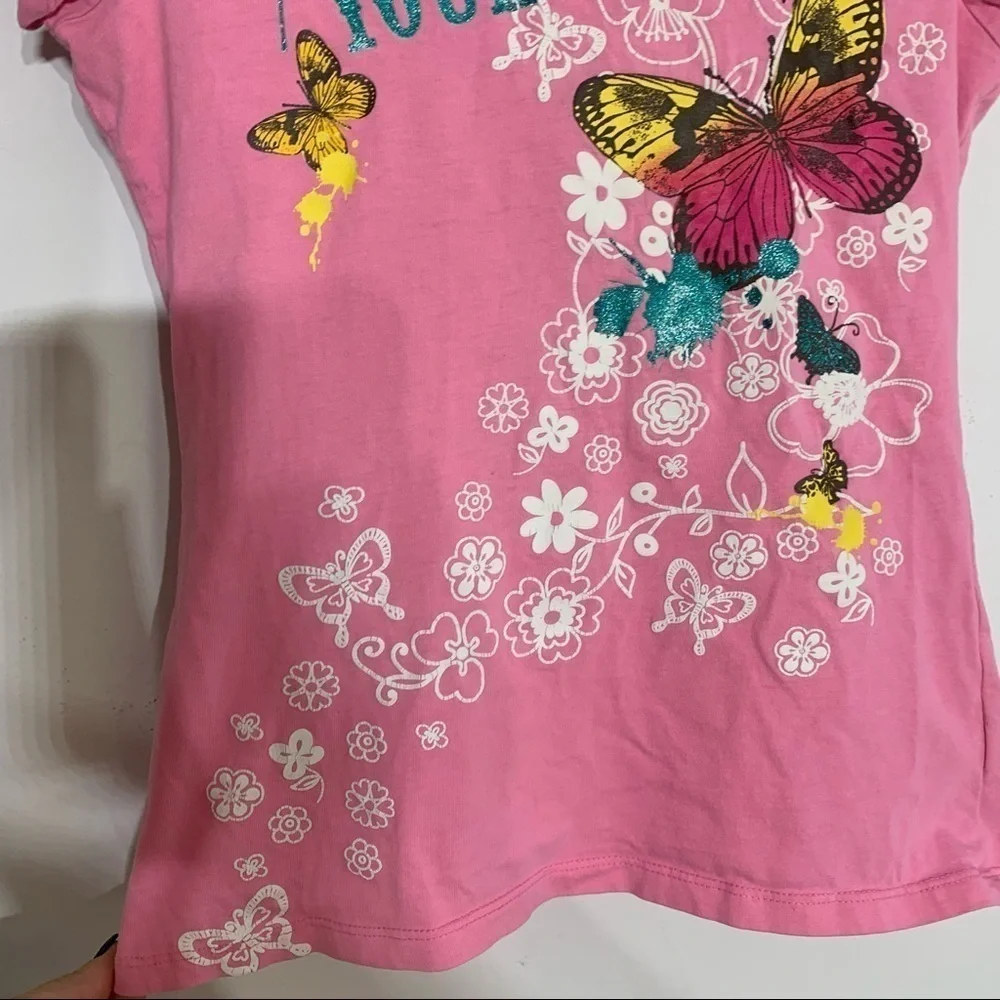 Children’s Place my perfect tee follow your dreams graphic short sleeve T-shirt